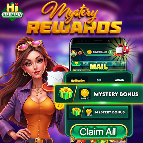 HiRummy Mystery Rewards  500 x 500